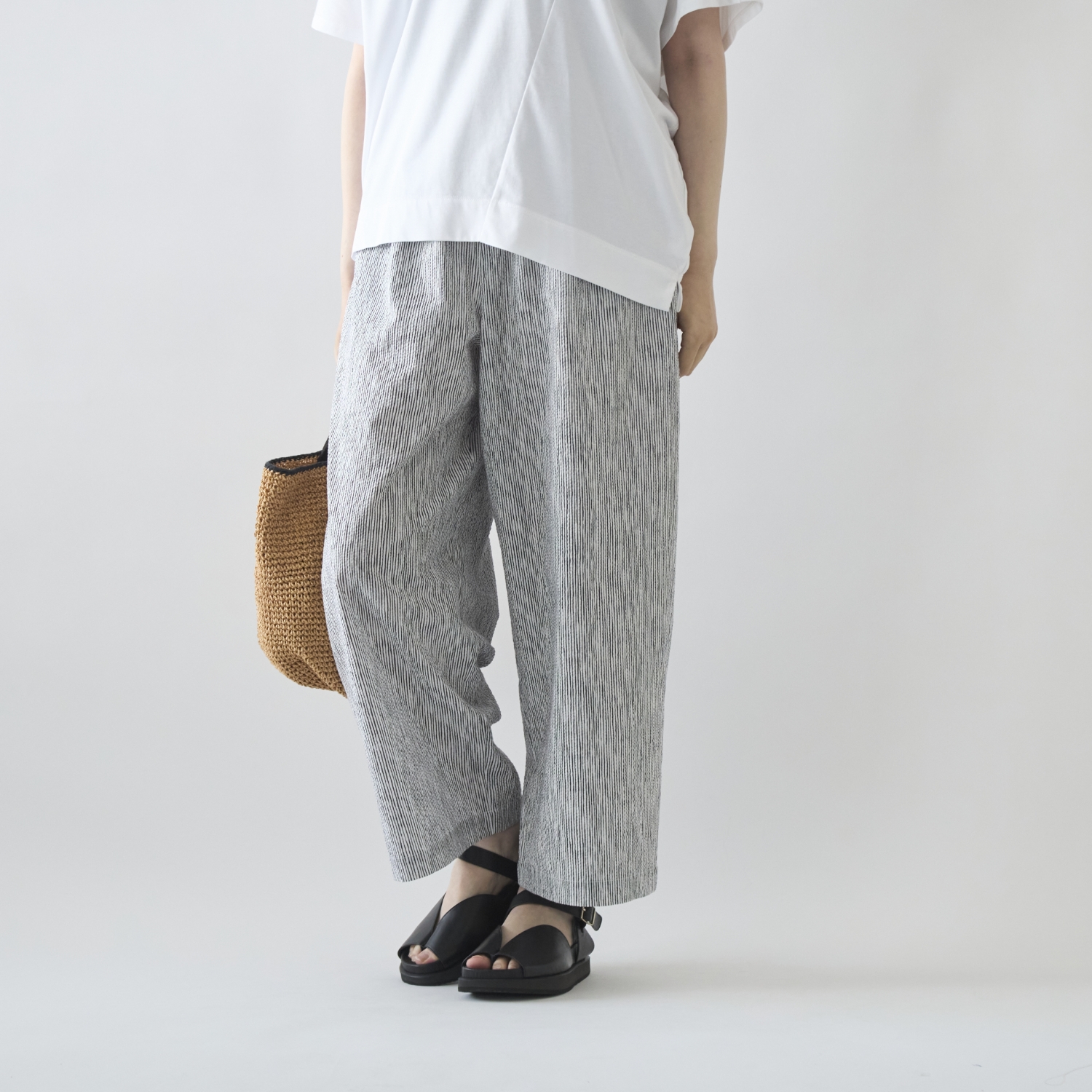 pot-pourri/ヴォイージーパンツ -一枚で穿いても透けない軽量速乾の